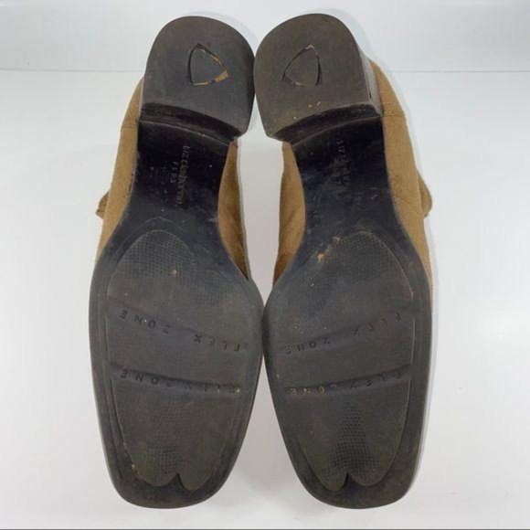 Liz Claiborne Flex Zone Suede Ankle Boots Picco 7M - Picture 10 of 10
